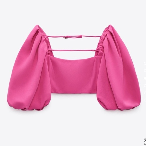 Brand new with tags ZARA pink skirt set size M - Picture 4 of 8